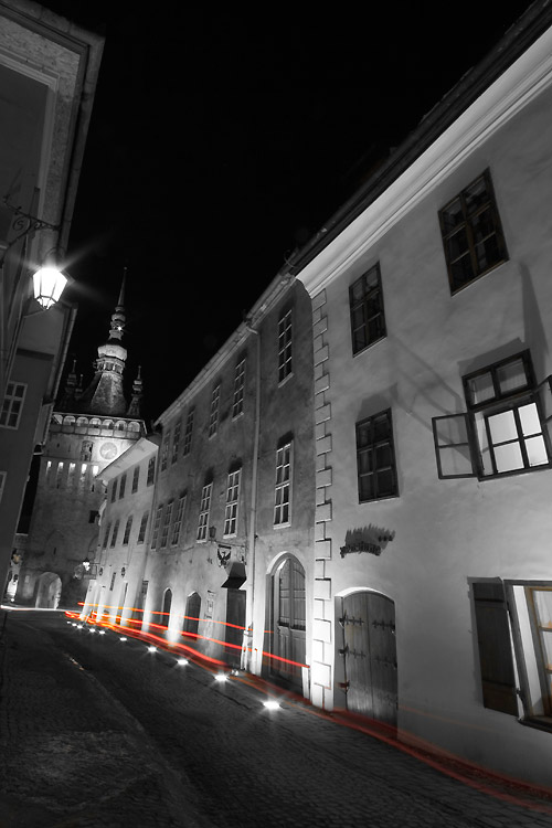 Sighisoara by Night - Transylvania, Romania