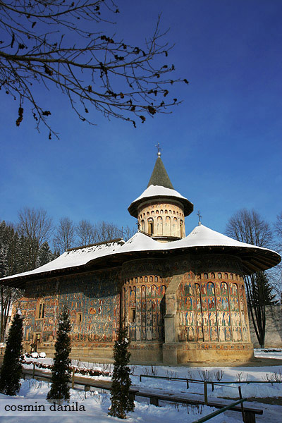 THE PAINTED MONASTERIES OF BUCOVINA, NORTHERN ROMANIA
VORONET PAINTED MONASTERY Image