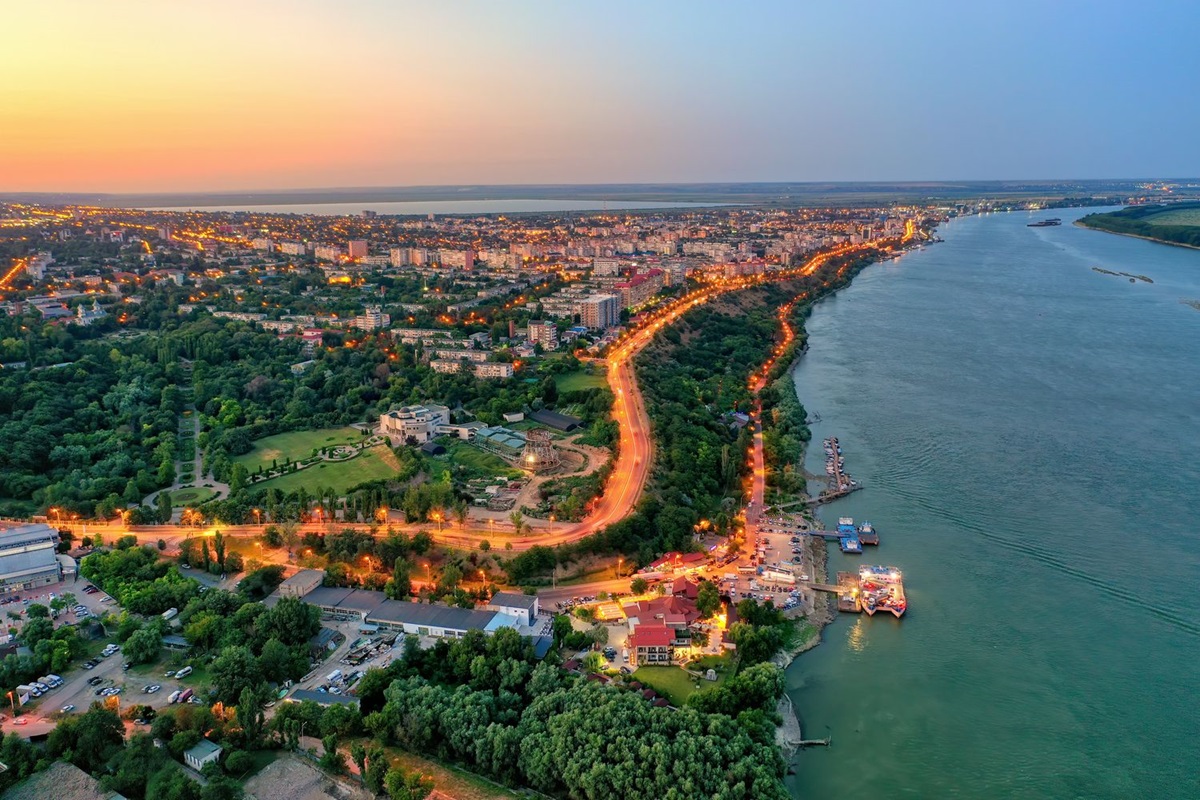 Galati Romania - View from above