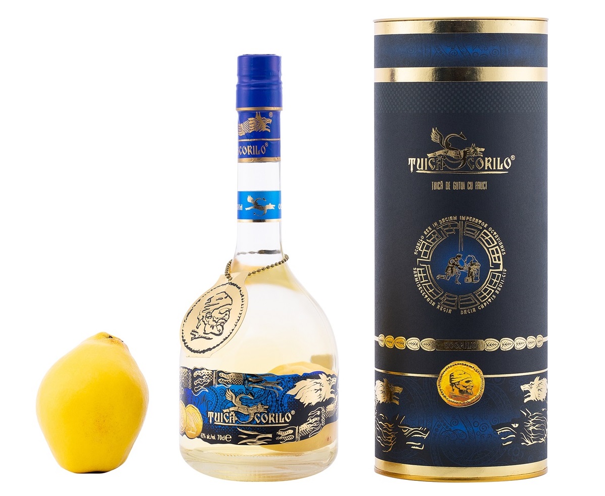 Quince fruit Brandy produced in Maramures - Romania